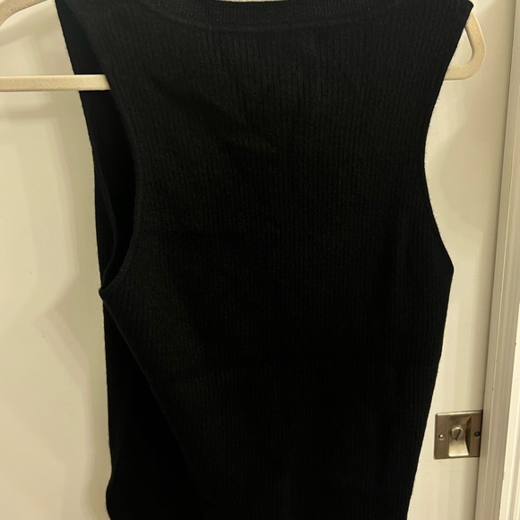 NAADAM Black Knit Tank Top - Picture 3 of 5